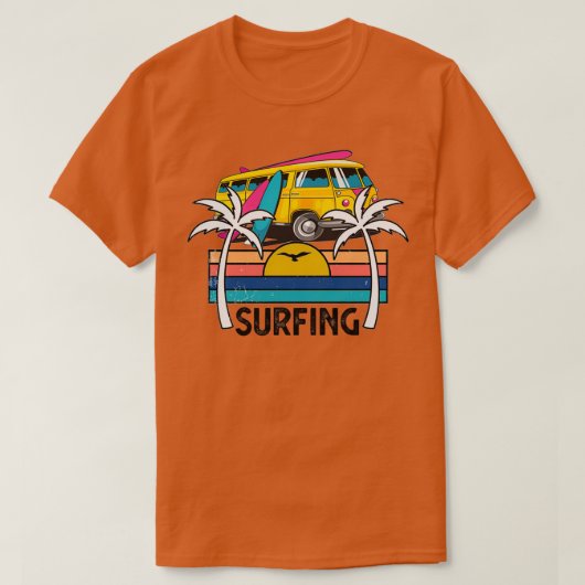 Surfing T T-shirt (Design voorkant)
