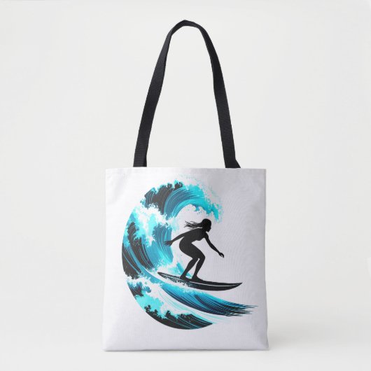 surfing tote bag (Voorkant)