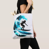 surfing tote bag (Dichtbij)