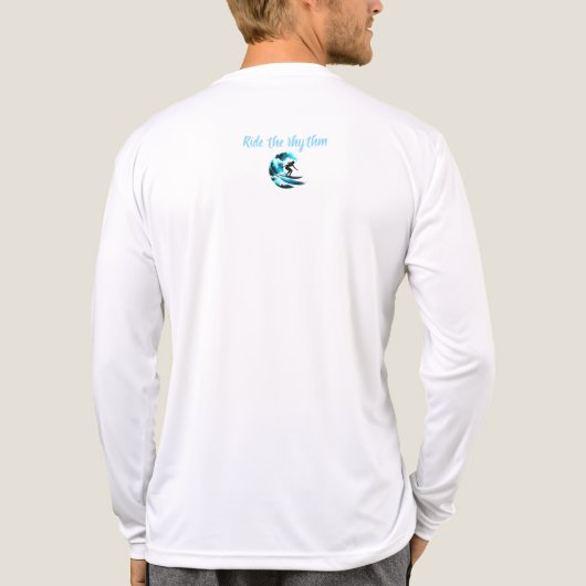surfing Tri-Blend shirt (Achterkant)
