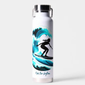 surfing waterfles (Voorkant)