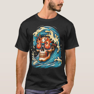Surfing Waves Surfboard Surfer T-shirt