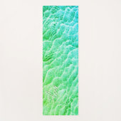 Surfinspiratie strand oceaangolf stroming yogamat (Voorkant)
