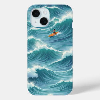 Surfjongen iPhone 15 Case