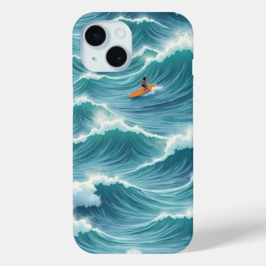 Surfjongen Case-Mate iPhone Case (Achterkant)