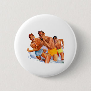 Surfjongens Ronde Button 5,7 Cm