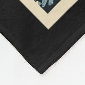 Surfkat Hokusai Great Wave bij Kanagawa Japan Fleece Deken (Hoek)