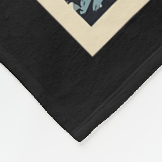 Surfkat Hokusai Great Wave bij Kanagawa Japan Fleece Deken (Hoek)