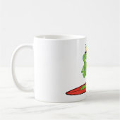 Surfkikker met zonnebril koffiemok (Links)