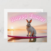 Surfkonijn Briefkaart (Voorkant / Achterkant)