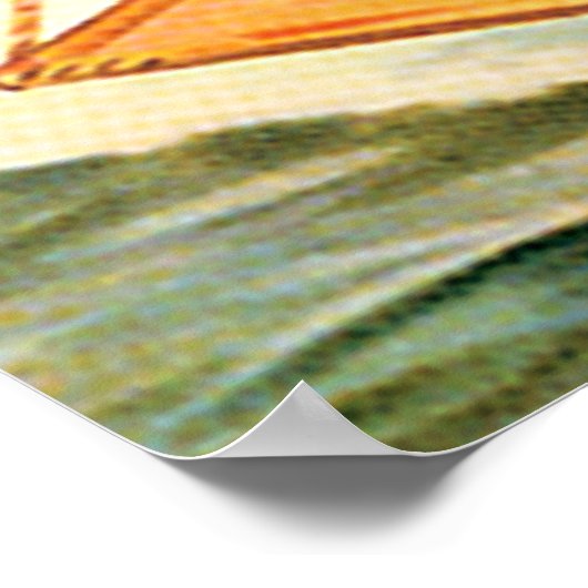  surfkunst deco poster (Hoek)