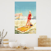 surfkunst deco poster (Keuken)