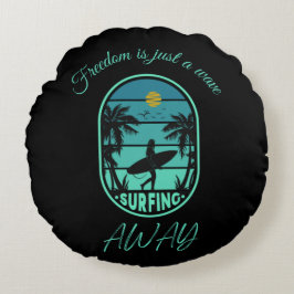 surfkussen op maat rond kussen