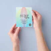 Surfles voor volwassenen kinderen zakelijk flyer (Hand)