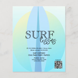 Surfles voor volwassenen Kinderen Zakelijke Flyers