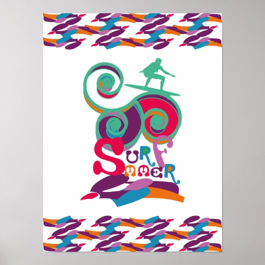 SURFMMER ANGELA SURF BY MASANSER POSTER (Voorkant)