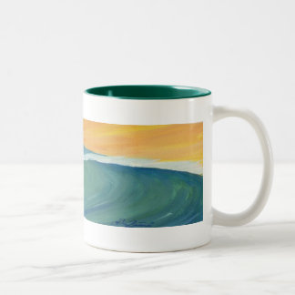 surfmok tweekleurige koffiemok