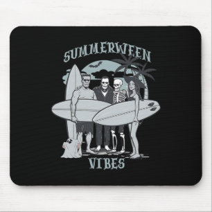Surfmonsters Clic Halloween Vibes Graphic Muismat