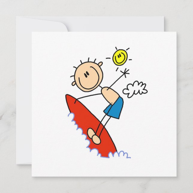 Surfpadfiguur (Voorkant)