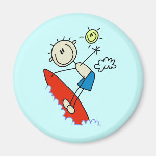Surfpadfiguur Magneet