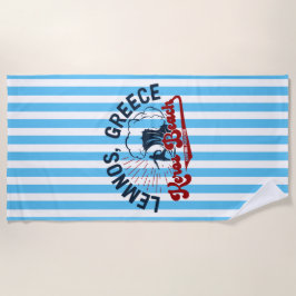 Surfparadijs: Keros Beach, Lemnos, Griekenland Strandlaken