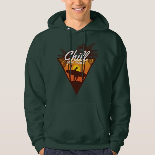 Surfparadijs Koel Je Geest Hoodie (Voorkant)