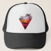 Surfparadijs Koel Je Geest Trucker Pet (Voorkant)