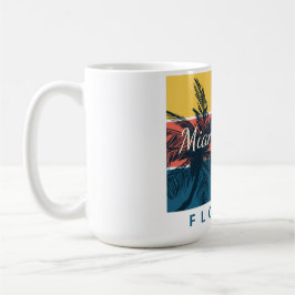 Surfparadijs Miami Beach Florida Koffiemok