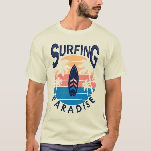 SURFPARADIJS T-SHIRT (Voorkant)