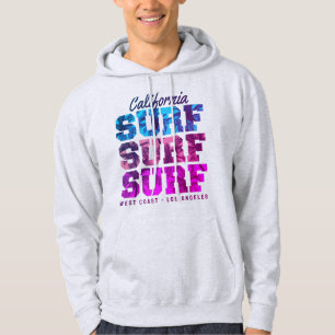 Surfparadijs Westkust Californië Los Angeles Hoodie
