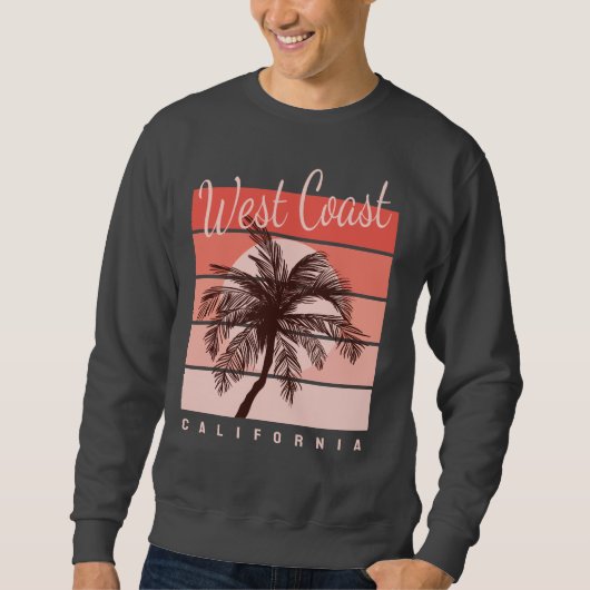 Surfparadijs Westkust Californië Trui (Voorkant)