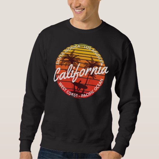 Surfparadijs Westkust Californië Trui (Voorkant)