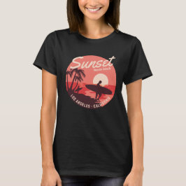 Surfparadijszonsondergang T-Shirt