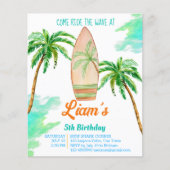 Surfpartijbudget nodigt strandzomer uit (Voorkant)