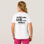 surfpirateRADIO dot com T-shirt (Achterkant volledig)