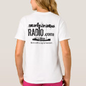 surfpirateRADIO dot com T-shirt (Achterkant)