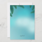 Surfplaneuitnodigingen van de Beach Party Kaart (Achterkant)