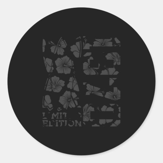 Surfplank 1970 Surfer 53e Surfen Ronde Sticker (Voorkant)