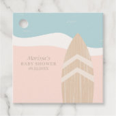 Surfplank Bedankjes Labels (Voorkant)