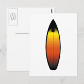 Surfplank Briefkaart (Voorkant / Achterkant)