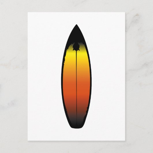 Surfplank Briefkaart (Voorkant)