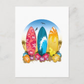 Surfplank Briefkaart (Voorkant)