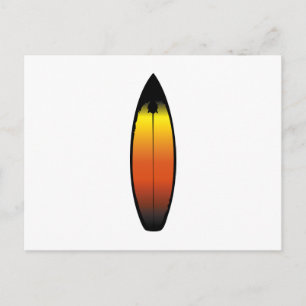 Surfplank Briefkaart