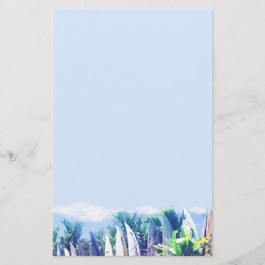 Surfplank Briefpapier (Voorkant)