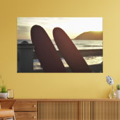 Surfplank Canvas Afdruk (Insitu (Woonkamer))