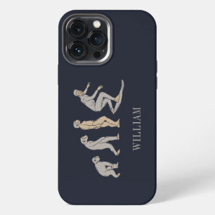 Surfplank Evolutie Strand Sporten iPhone 13 Pro Max Hoesje