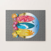 Surfplank Legpuzzel (Horizontaal)