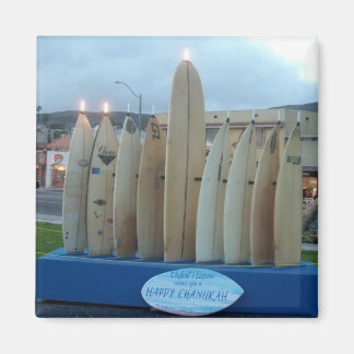 Surfplank Menorah Magneet