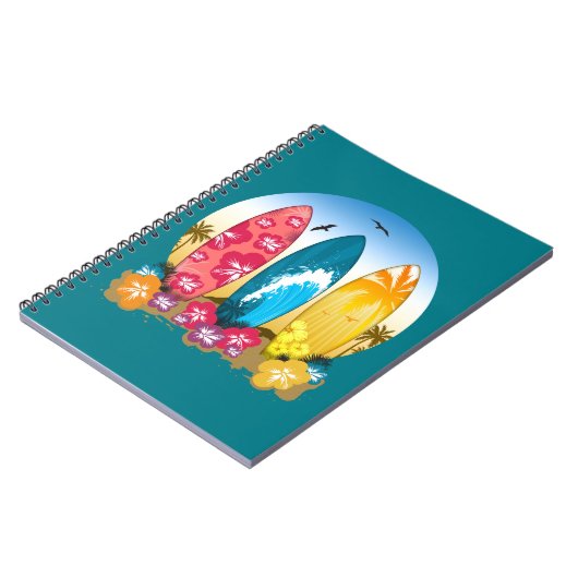 Surfplank Notitieboek (Linkerzijde)