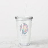 Surfplank-ontsnapping Acryl Drinkbeker (Achterkant)